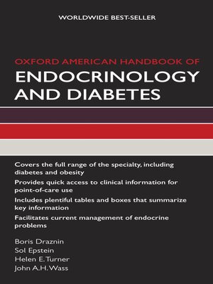 cover image of Oxford American Handbook of Endocrinology and Diabetes